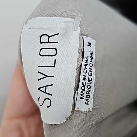 Revolve Saylor Silver Ann Mini Dress - Picture 4 of 7